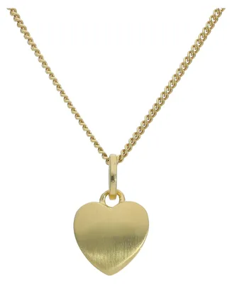 Produktbild von Herzanhänger Silber 925 Gold plattiert JL20-02-1381 JuwelmaLux