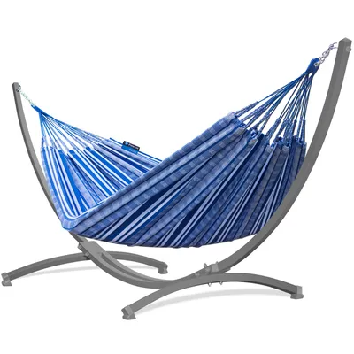 Obrázek produktu pro Potenza houpací síť s rámem Pro dvě osoby Houpací 220x160 cm I Rám 220kg