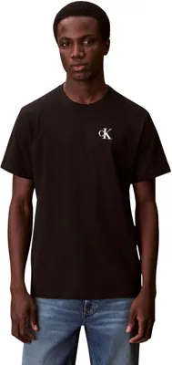 Produktbild von Calvin Klein Herren T-Shirt Kurzarm Graphic mit Rundhalsausschnitt, Schwarz (Bla
