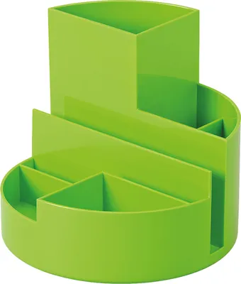 Obrázok produktu pre MAUL držiak na ceruzky MAUL okrúhly box plast 14 x 14 x 12,5 cm svetlozelený
