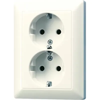 Immagine prodotto di Jung AS5020KIU SCHUKO® Presa doppia 16 A 250 V ~ bianca
