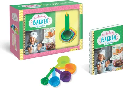 Produktbild von Kinderleicht backen nach Bildern. Das clevere Back-Set für Kinder ab 6 Jahren