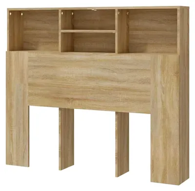 Produktbild von Kopfteil Eiche Sonoma 120 x 19 x 103,5 cm