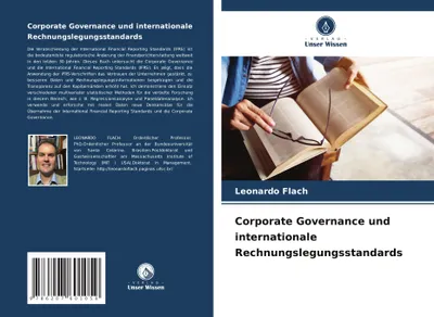Produktbild von Corporate Governance und internationale Rechnungslegungsstandards