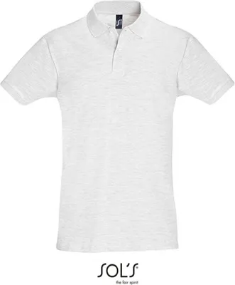 Produktbild von SOLs 11346 | MenŽs Polo Shirt Perfect - Farbe: Ash (Heather) - Größe: S