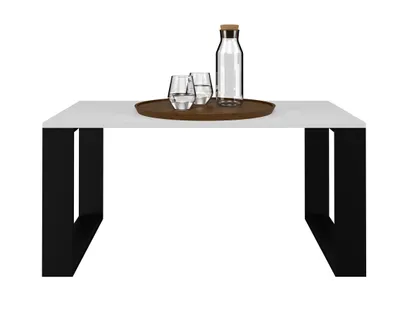 Obrázok produktu pre Konferenčný stolík LAUREN 1 - biely / čierny