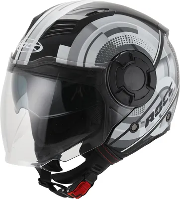 Produktbild von Rocc 285 Jethelm, matt grey/black, M (57/58)