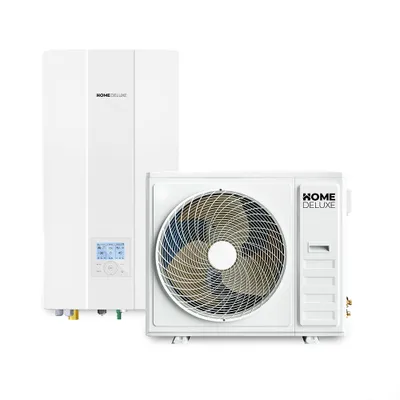 Produktbild von HOME DELUXE - Wärmepumpe KAMI - Wärmeleistung: 6 kW, Schallleistung: 44 dB, Temperaturbereich 5 - 35 Grad I Heizpumpe Wärmeaustauscher Effizienzheizung