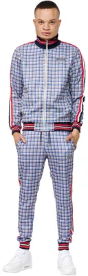 Produktbild von Lonsdale "The Gentlemen Herren Trainingsanzug schmale Passform BURMARSH 3XL, Blu