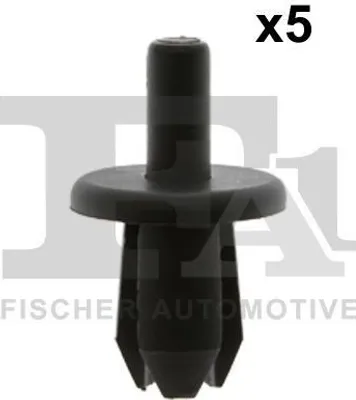 Obrázok produktu pre 5x FA1 Clip ozdobná / ochranná lišta 55-20001.5 pre VOLVO V70 II (285) 16 mm