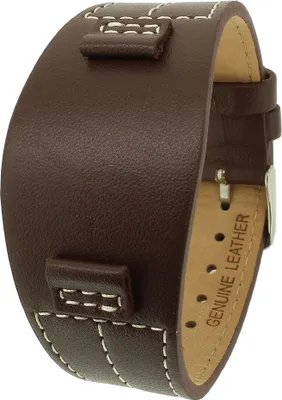 Produktbild von s.Oliver Ersatzband > Unterlageband 12mm Leder braun Naht > SO-1559-LQ