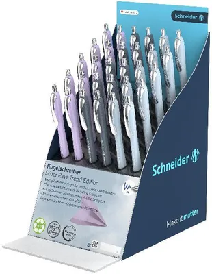 Produktbild von Schneider Kugelschreiber Slider Rave colour Display 30 Stück D sortiert