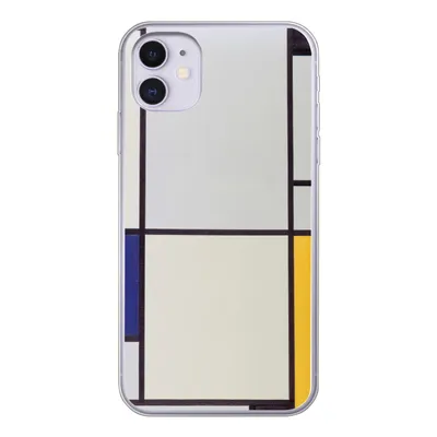 Produktbild von MuchoWow® Handyhülle Schutzhülle Hülle für iPhone 11 Tableau I - Piet Mondrian Silikon Softcase Handy Hülle - Handytasche