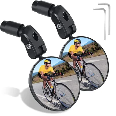 Immagine prodotto di Set di 2 specchietti per bicicletta con rotazione a 360°