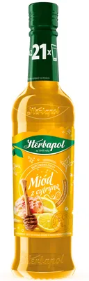 Zdjęcie produktu dla Miód z cytryną-suplement diety Herbapol Lublin 420 ml