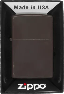 Obrázek produktu pro Zapalovač ZIPPO BROWN MATTE 60005214