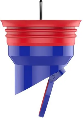 Produktbild von Rückschlagventil für Duschboden, Magnetschwebetechnik, Einweg-Ablassventil, Schnellverschluss, Badewanne, 533542 mm