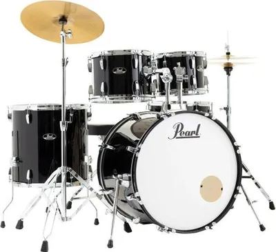 Immagine prodotto di Batteria Pearl Roadshow 22 con cuffie e bacchette