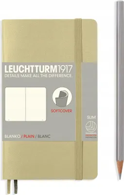 Produktbild von LEUCHTTURM1917 Taschennotizbuch A6 Glatt WEICH