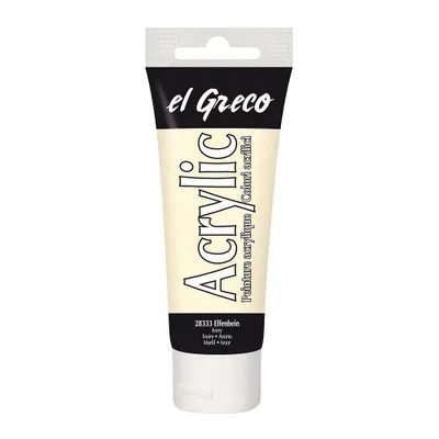 Produktbild von KREUL el Greco Acrylic Elfenbein 75 ml Tube