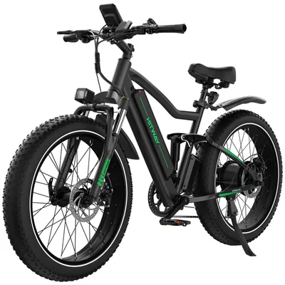 Produktbild von HITWAY Off-Road E-Bike 26 Zoll 4.0 Fat Tire MTB Elektrofahrrad Mountainbike 48V 16Ah 768 Wh, LCD Display, 7 Gang pedelec, Heckmotor für Herren