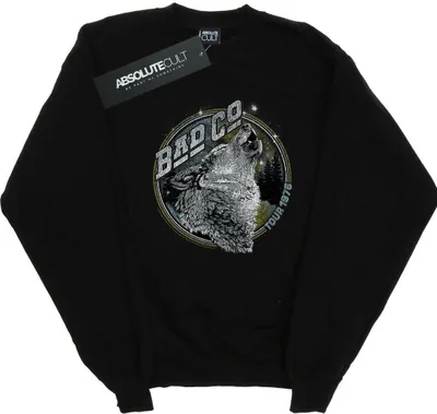 Immagine prodotto di Bad Company - Felpa "Wolf Tour 1976" da uomo BI43605 (XXL) (Nero)