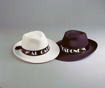 Produktbild von al Capone Gangsterhut Gangster schwarz Hut Karneval