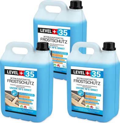 Produktbild von Frostschutz Plastifizierer 15L Beton-Zusatzmittel Level+ Betonverflüssiger L+35