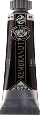Immagine prodotto di Rembrandt colori ad olio in tubetto 15 ml Seppia 416