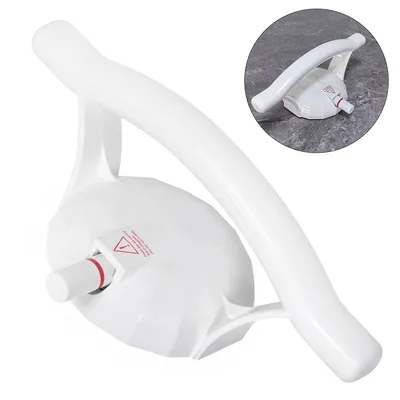 Produktbild von Duschgriff Saugnapf 130mm ABS Edelstahl Rutschfest Bis 100kg Für Dusche Bad WC Senioren