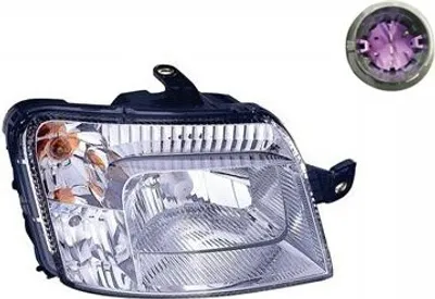 Produktbild von VAN WEZEL Scheinwerfer Rechts für FIAT PANDA (169) 1711962