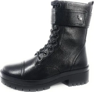 Imagen del producto de observa el cielo; zapatos de mujer; botas; zapatos de cordones; botas de cordones; color negro; para uso diario
