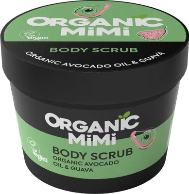 Produktbild von ORGANIC MiMi Avocado und Guave Körperpeeling 120g