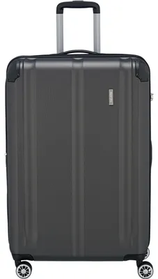 Zdjęcie produktu dla Travelite City, Wózek, Twardy kask, Antracyt, Duży, 4 szt., Zamek szyfrowy TSA