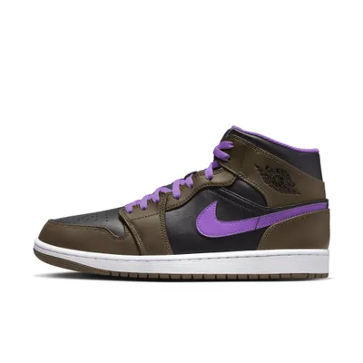 Image de Nike Air Jordan 1 Mid Violet Moka - 46 (taille européenne)