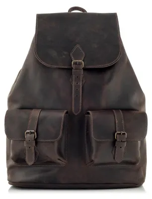 Zdjęcie produktu dla Brąz Mustang Plecak Skóra Naturalna Vintage Belveder Outlander Z72