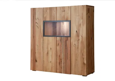 Immagine prodotto di MASSIVMOEBEL24 | FRANKFURT #117 Credenza in legno di cerro - oliato / natur 132x43x138