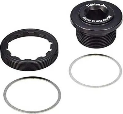 Produktbild von Rotor Aldhu 24 Drive Side Bolt Right Kurbelbolzen Schwarz  Schwarz One Size