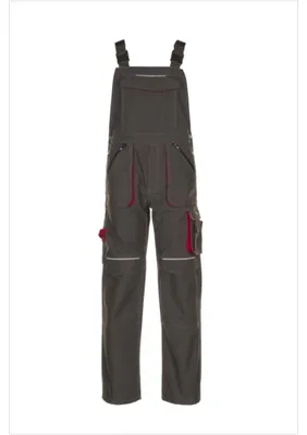 Produktbild von Planam Basalt Latzhose oliv/rot Gr. 56, 2833056