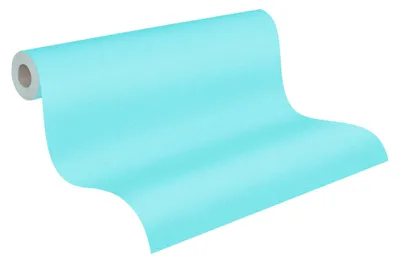 Image de Papier peint intissé 3831-36 Little Love uni turquoise