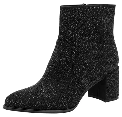 Zdjęcie produktu dla Marco Tozzi damskie eleganckie buty za kostkę 2-25398-45 czarny