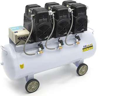 Produktbild von HBM 6 PS - 150 Liter geräuscharmer Kompressor - Modell 2