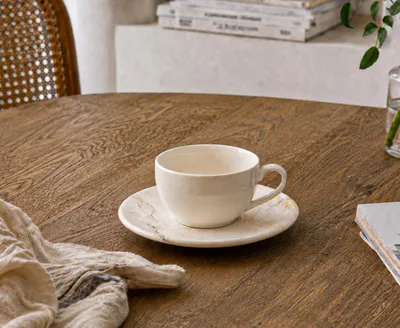 Produktbild von Bonna Granix - Kaffeetassen und Untertasse - 250 cc - Porcelain - 6er set