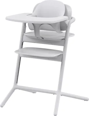 Obrázok produktu pre Cybex Lemo 2, ergonomický, reglabil, alb, 81.5x54.5x56cm, scaun/tava de masa bebe set
