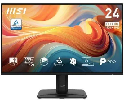 Image de MSI Pro MP242 E14A, 60,5 cm (23,8 pouces), 1920 x 1080 px, Full HD, LCD, 4 ms, Noir