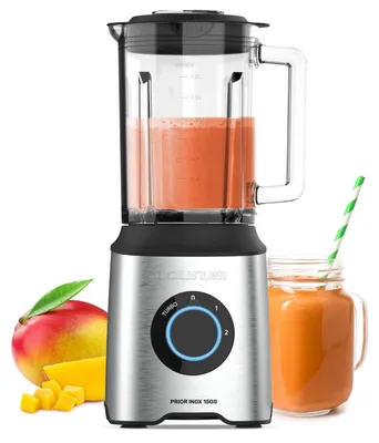 Blender 1500 W, 2 l Glaskrug, 6 Edelstahlklingen, BPA-frei