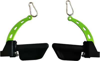 Obrázok produktu pre Fitness tyč – príslušenstvo pre kladkostroj – posilňovanie – dizajn s viacerými možnosťami úchopu – 21,8 cm – čierna