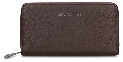 Immagine prodotto di Portafoglio da donna B Cavalli, con zip, colore nero, in poliuretano, dimensioni 21 cm