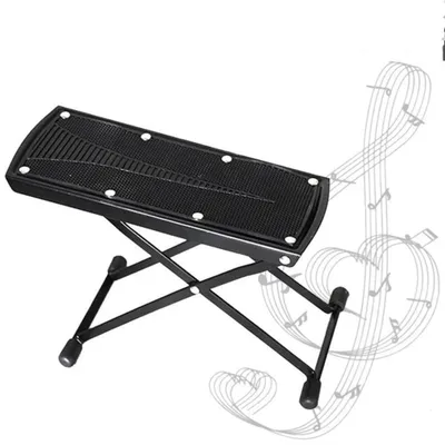 Produktbild von Omgoods – Verstellbarer Gitarrenfußstütze für komfortables Spielen