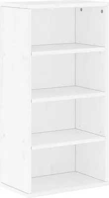 Immagine prodotto di Armadietto Laterale ODDA Bianco 40x24x79 cm Legno Massello Pino